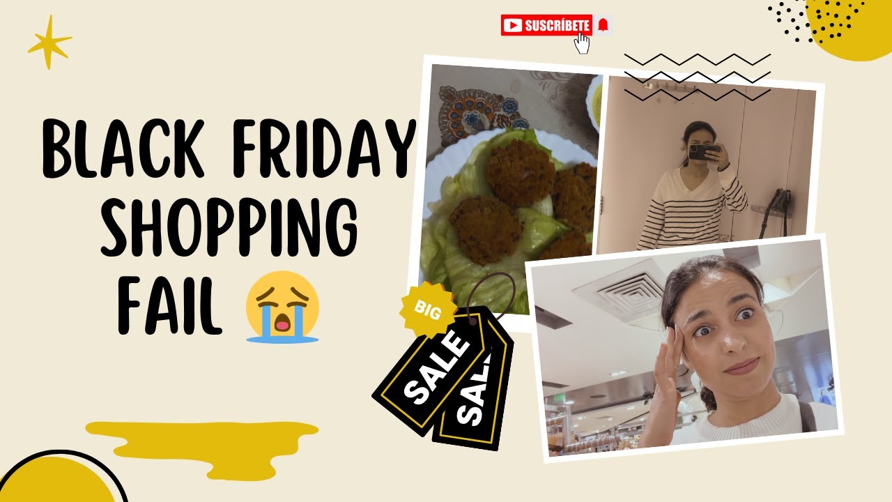 I Tried Black Friday Shopping… It Didn’t Go As Planned 😅