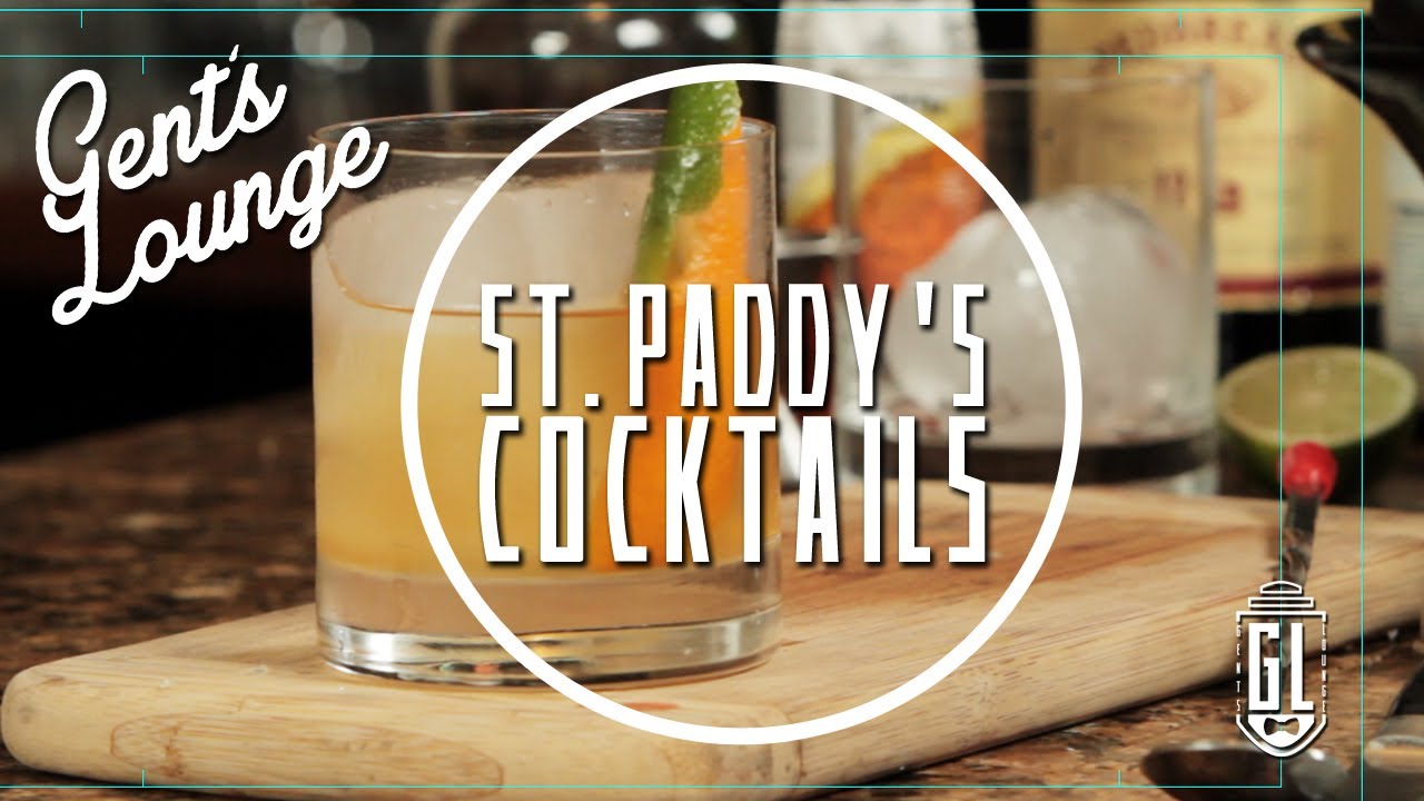 Cocktails For St Patrick's Day || Mixology || Gent's Lounge