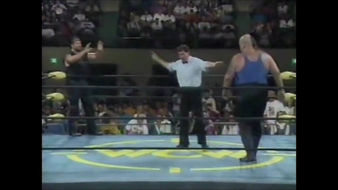 John Tenta vs Big Bubba Rogers   Main Event Aug 24th, 1996