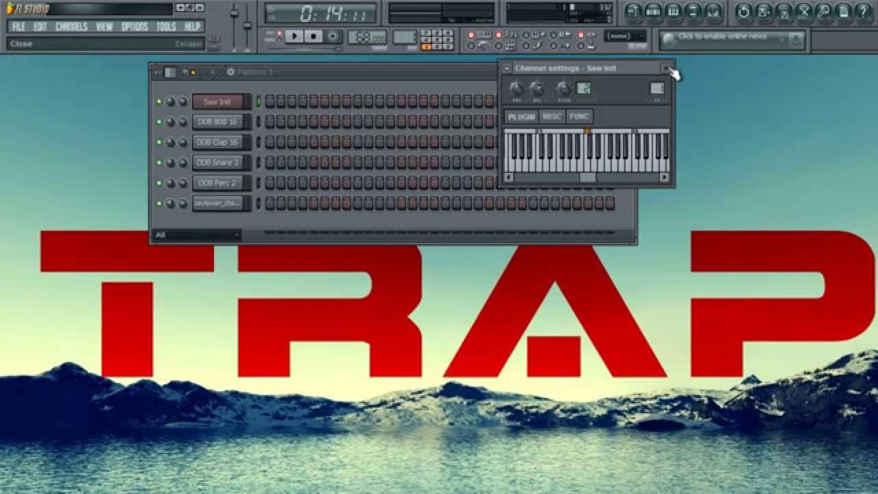 FL Studio 10_как сделать [Trap Beat] за 5 минут