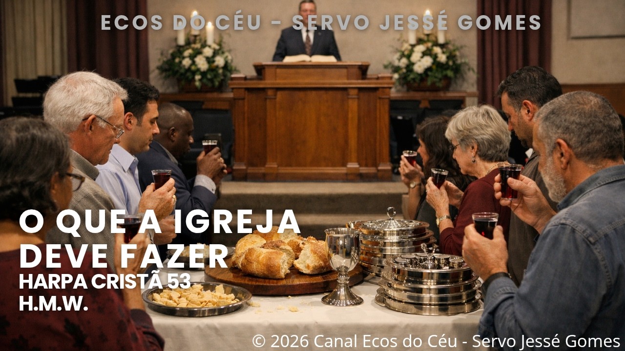 O QUE A IGREJA DEVE FAZER | Ecos do Céu - Servo Jessé Gomes 