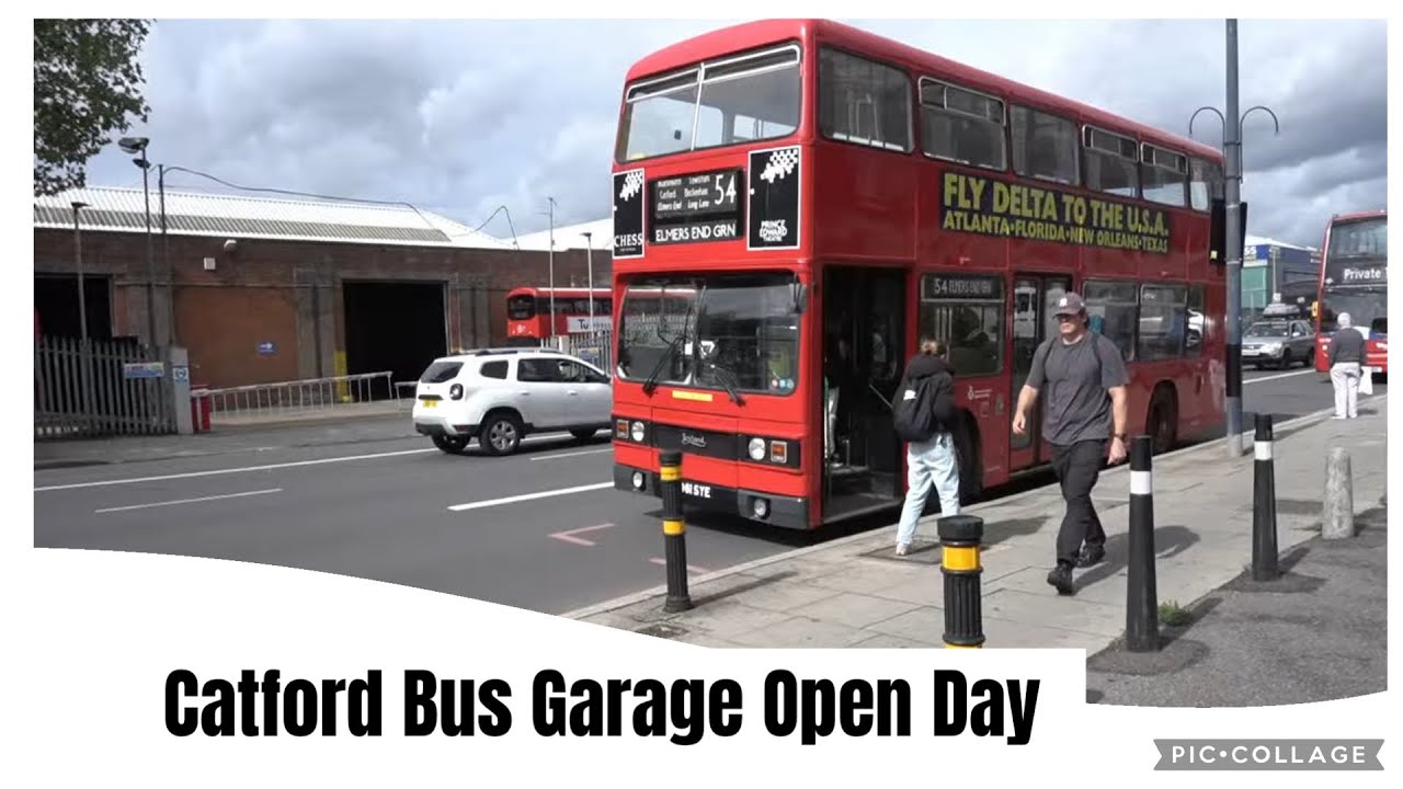 Catford Bus Garage Open Day (uncut footage)
