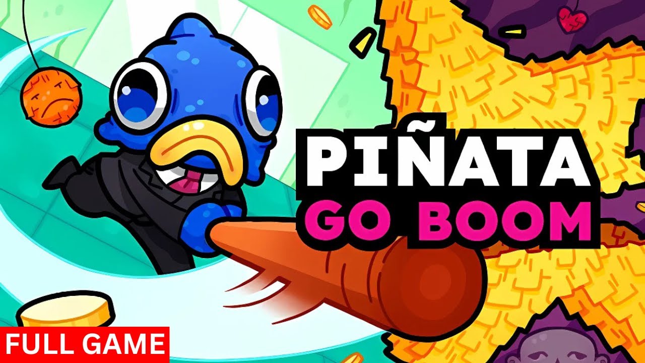 Pi&ntilde;ata Go Boom - Full Game (100%) | 4K 60FPS Walkthrough (No Commentary) | Benji