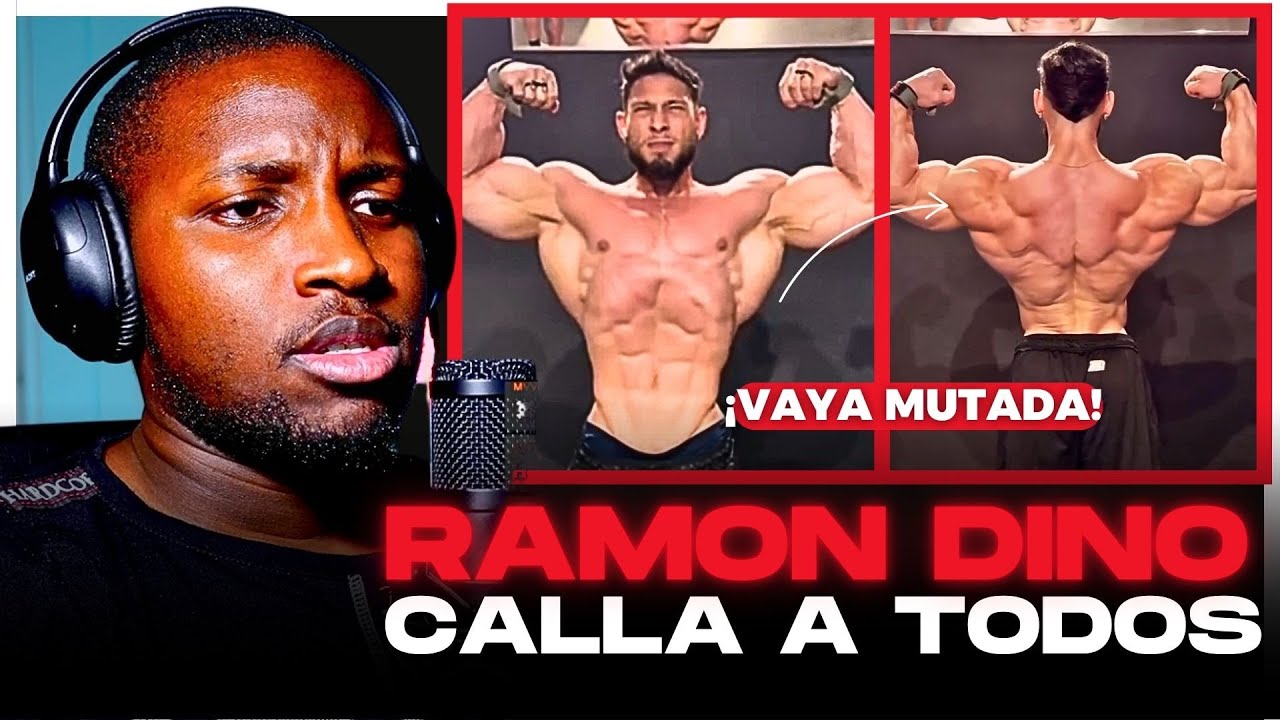 RAMON DINO MUESTRA SU INCREÍBLE FÍSICO A 4,5 SEMANAS DEL OLYMPIA