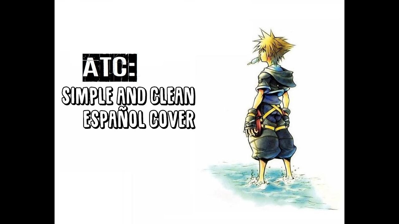 Kingdom Hearts Simple And Clean Cover español