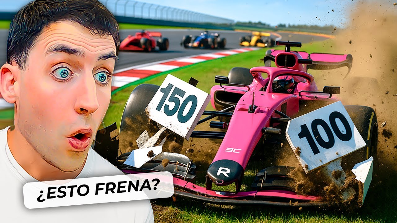 Intenté ganar un campeonato de F1 24 sin tocar el freno