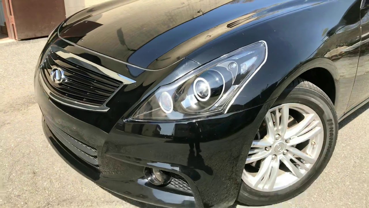 Infiniti G37 Sedan Custom Headlights Diode Dynamics HD LED Switchback Halos