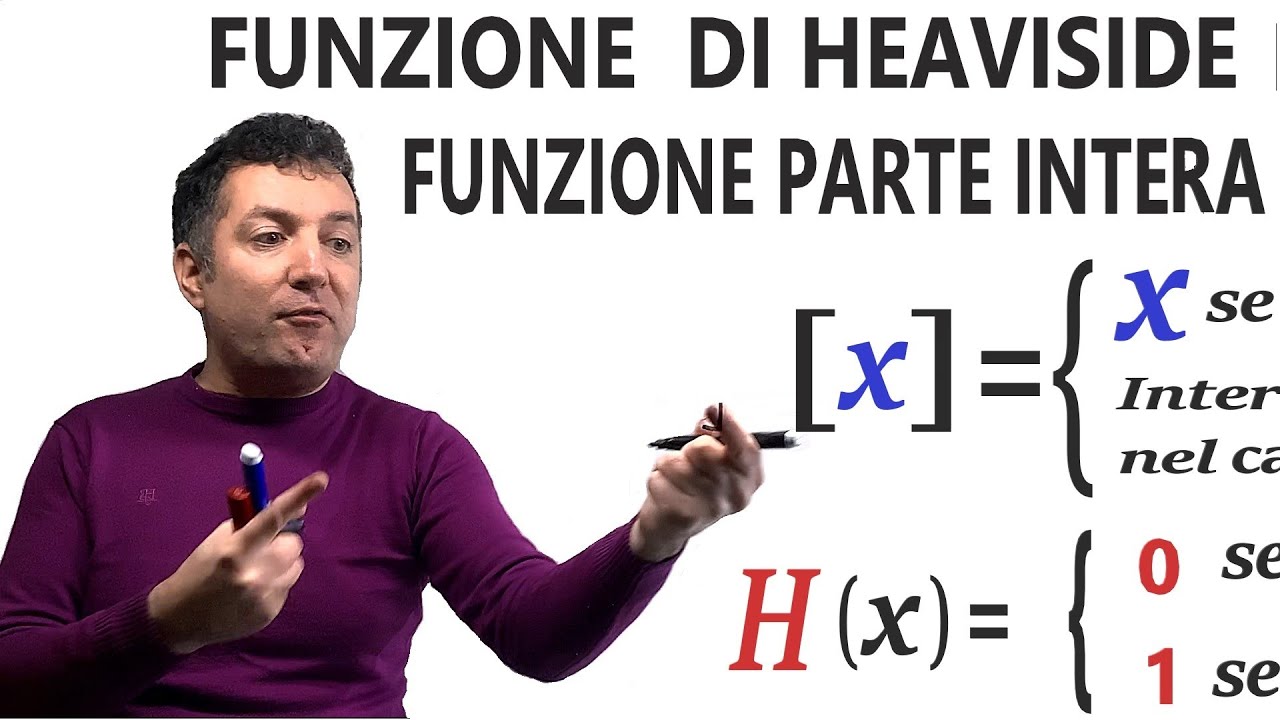 Funzione parte intera e funzione di Heaviside