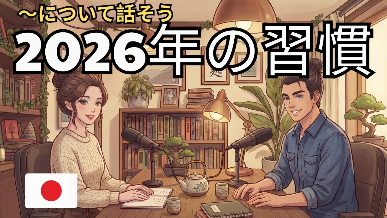 How to Talk About Your 2026 Habits in Japanese｜2026年の日々の習慣について話そう