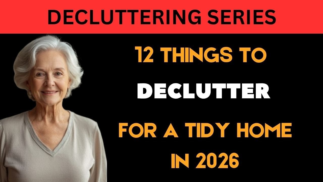 12 Things to Declutter Before 2026