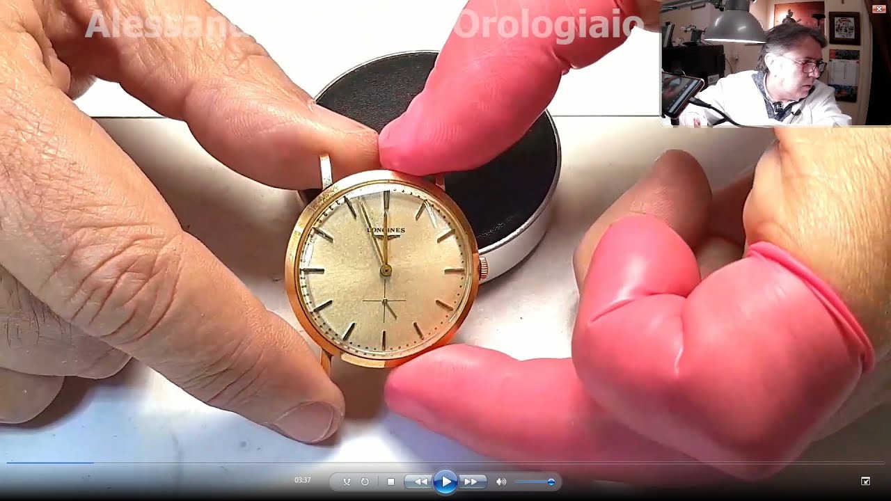 Longines 19.4 controllo e smontaggio - Dalla Live lab del 06.02.2023 Alessandro Restivo Orologiaio