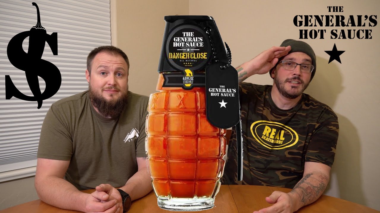 Danger Close by The General's Hot Sauce | Scovillionaires Hot Sauce Review #93