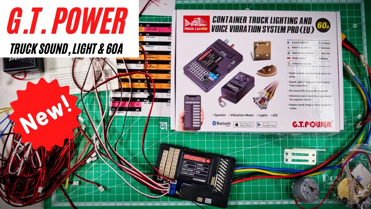 Review  -  G.T. POWER  Container Truck Lightning and Voice Vibration System PRO  -  FAZIT am Ende!