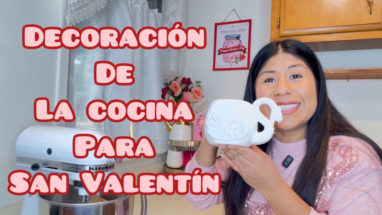 Decoración sencilla para cocina pequeña para san Valentín. #familia #decoracion #bonita#cocina #cafe