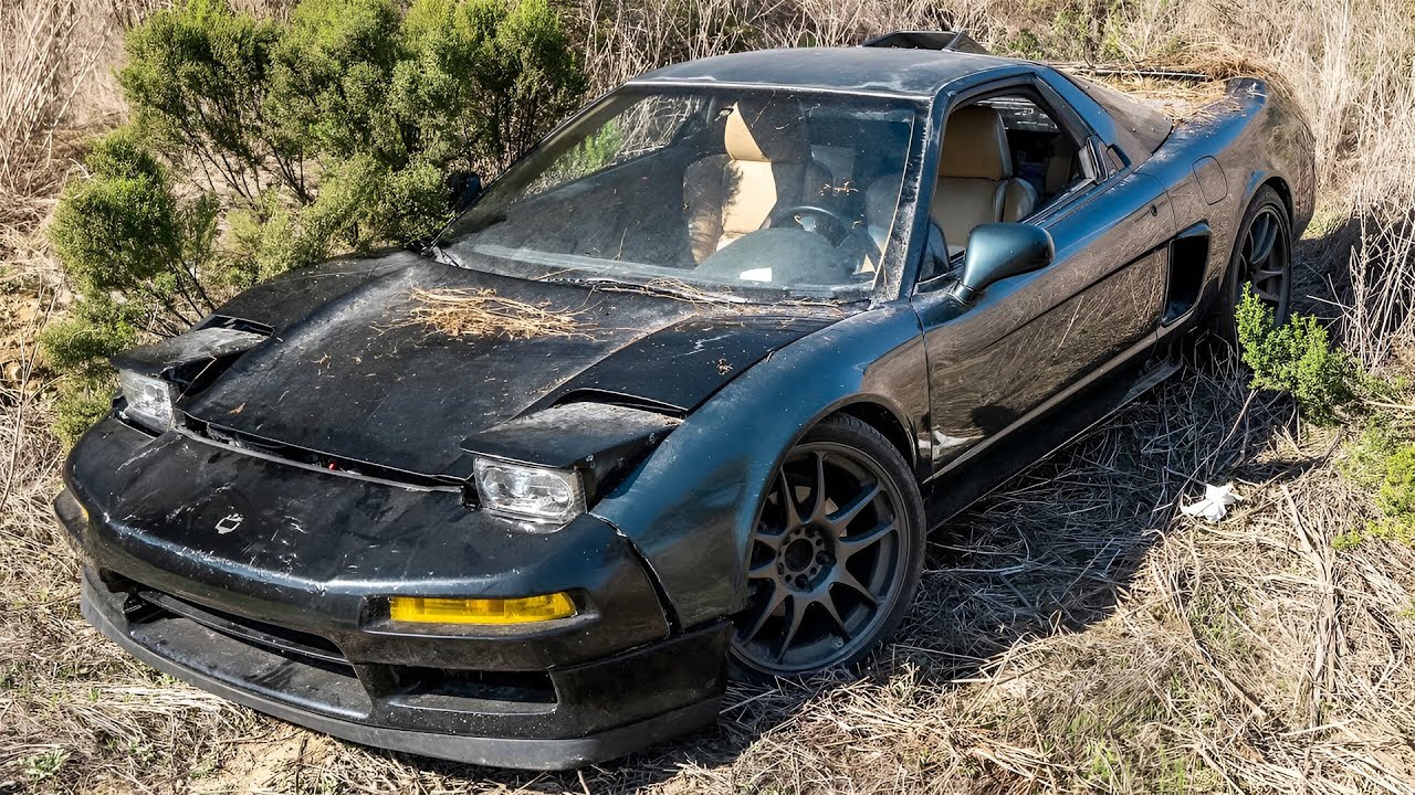 ¡Compré un Acura NSX de la chatarra por 30.000 dólares!