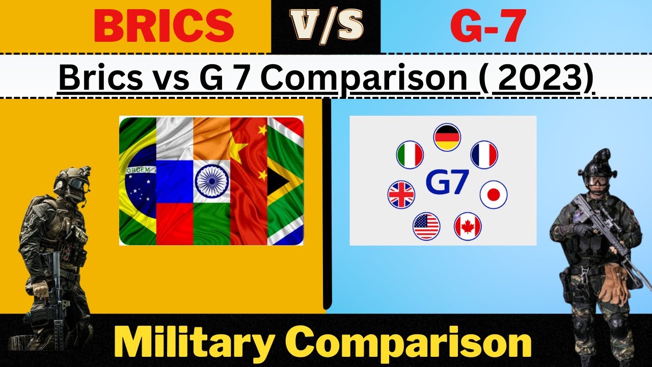 BRICS vs G7 || BRICS vs G7 Military Comparison || Comparison