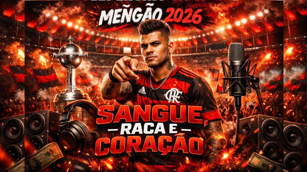 SANGUE, RAÇA E CORAÇÃO. MENGÃO 2026. (MÚSICA NOVA) #Flamengo #musica