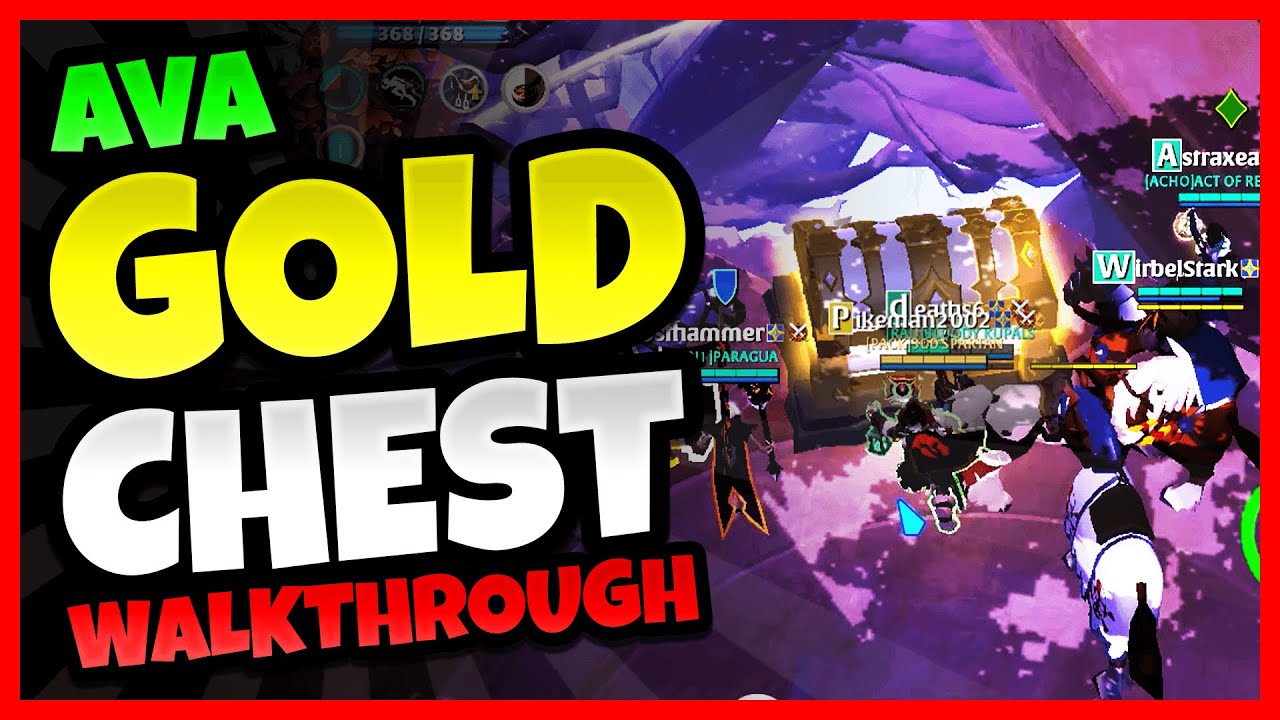 Ava Gold Chest Walkthrough | Shadow Caller POV | #albiononline #albion #gaming