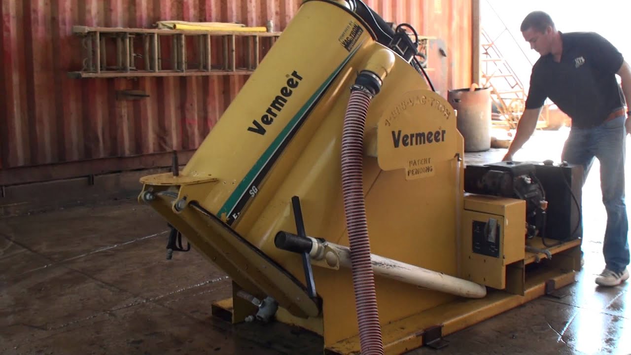 Vermeer Vactron EV150 Truck bed mounted 150 gallon Vacuum system Vac043