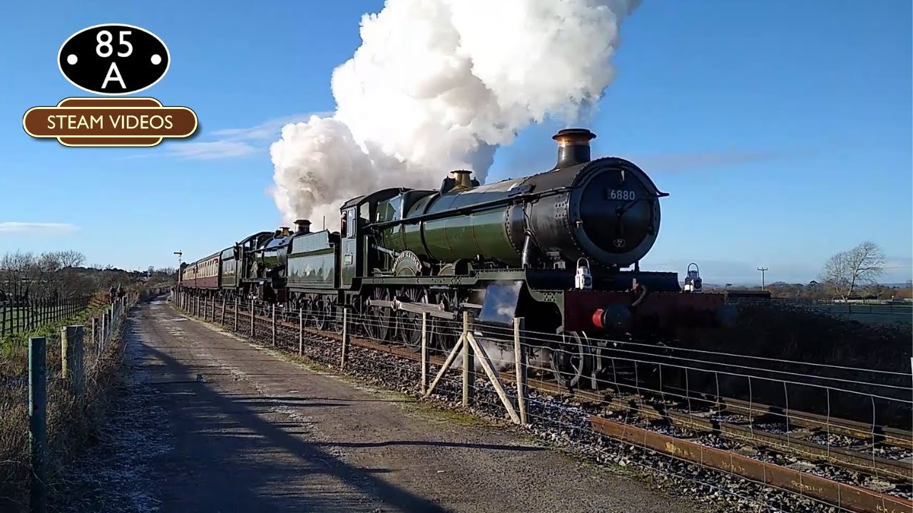 Double Headed GWR Steam | 6880 & 4079 raise echoes along the GWSR | 04/01/2026.