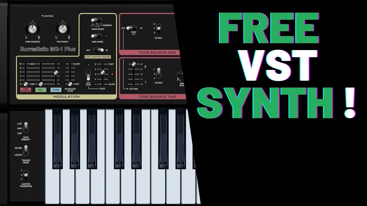 MG-1 Plus: A Great Free Analog Synth VST by Cherry Audio