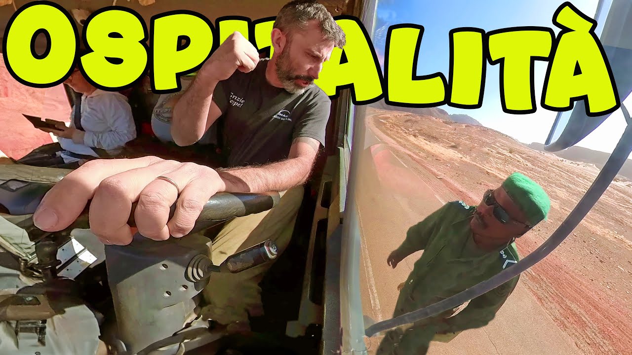 DOCCIA FREDDA a TERJIT 🔥 Ecco l'ospitalità della MAURITANIA 😵 Giro del MONDO in CAMPER 4x4