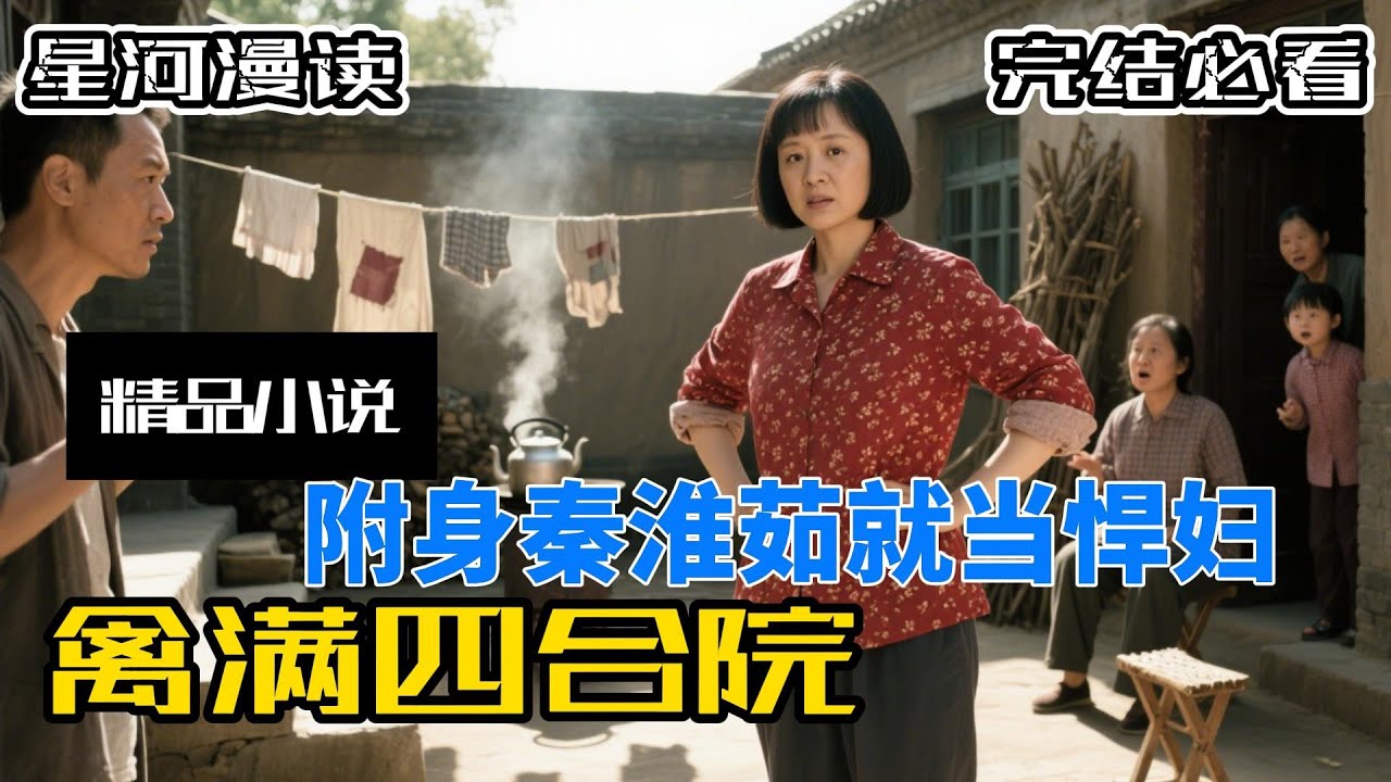✨全10H✨《禽满四合院：附身秦淮茹就当悍妇》【精品完结】描写秦淮茹在生槐花时难产死去，被同名同姓的小太妹秦淮茹魂穿，醒来后因为生的是女孩的缘故#爽文 #一口气看完 #有声书 #种田文 #都市种田