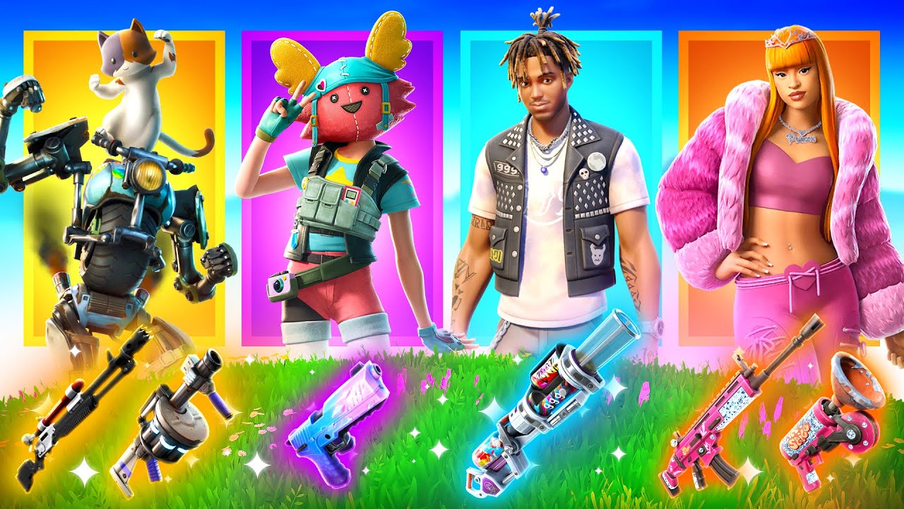 BOSS REMIX Aléatoire CHALLENGE sur Fortnite Chapitre 2 !