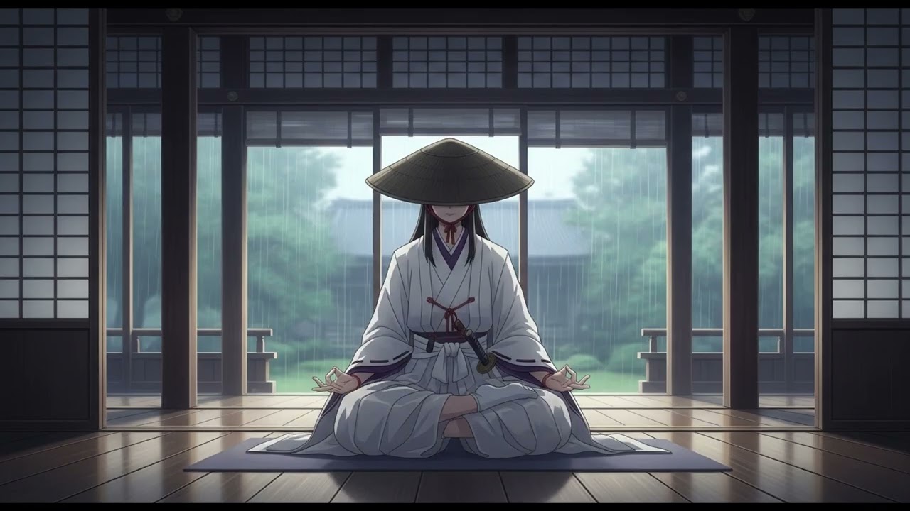 Deep Sleep Zen Music Onna-musha (女武者) for Anxiety Reduction #meditation #meditationmusic