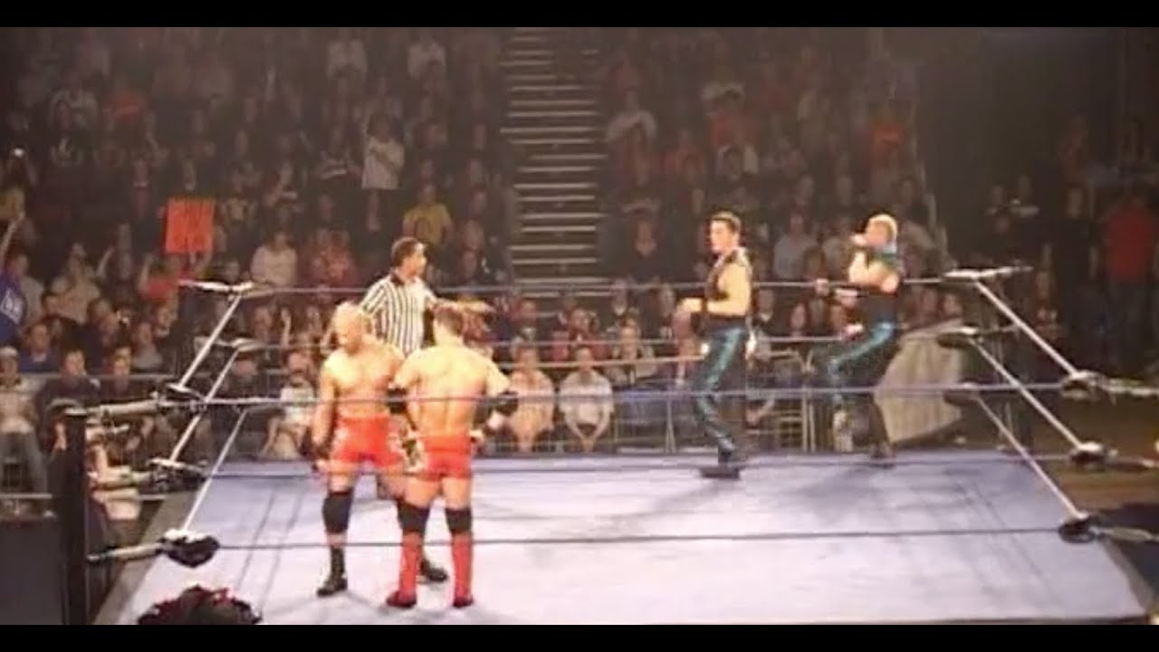 AJ Styles & Chris Daniels v TEAM SHAG | Doncaster, UK | 1PW 5.27.06