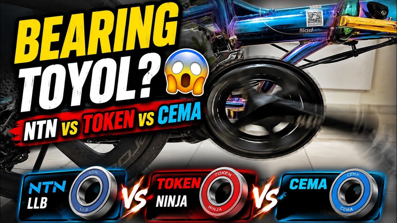 Yang mana bearing toyol ?  NTN LLB ? Token Ninja ? CEMA ? Steel bearing ?