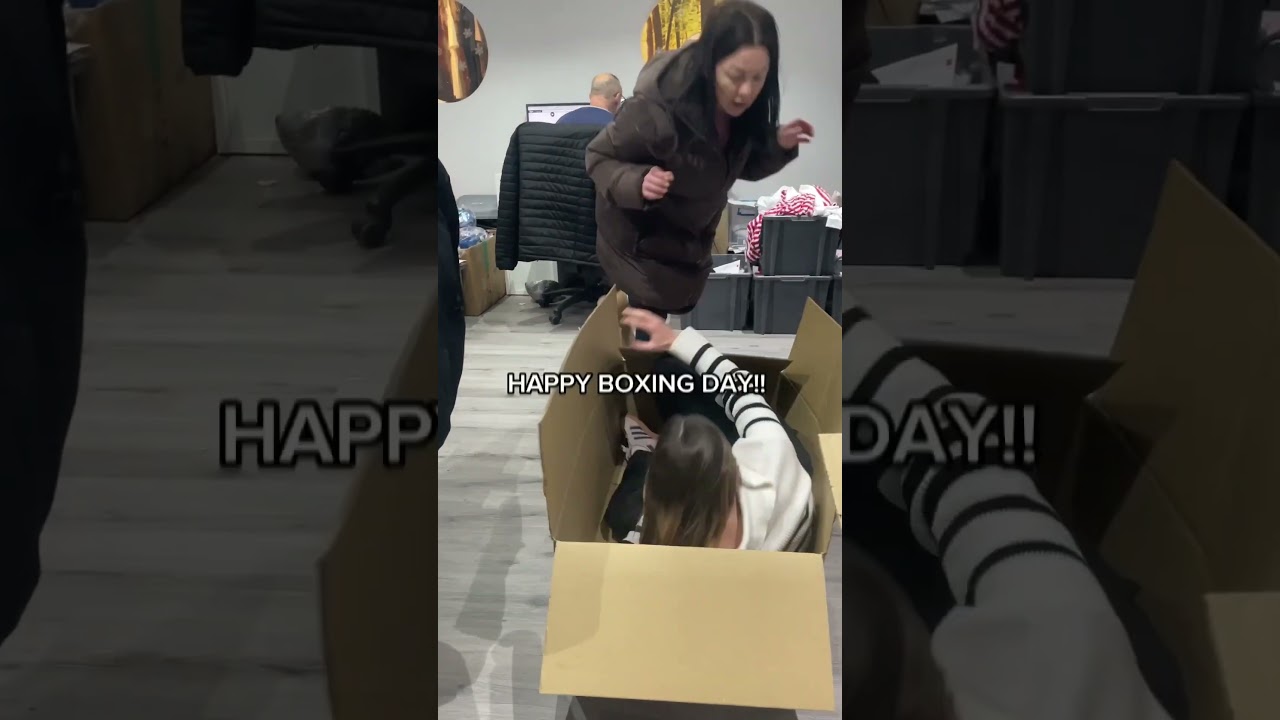 Think we took &ldquo;Boxing Day&rdquo; too literally 😅 #boxingday #boxingdaysale