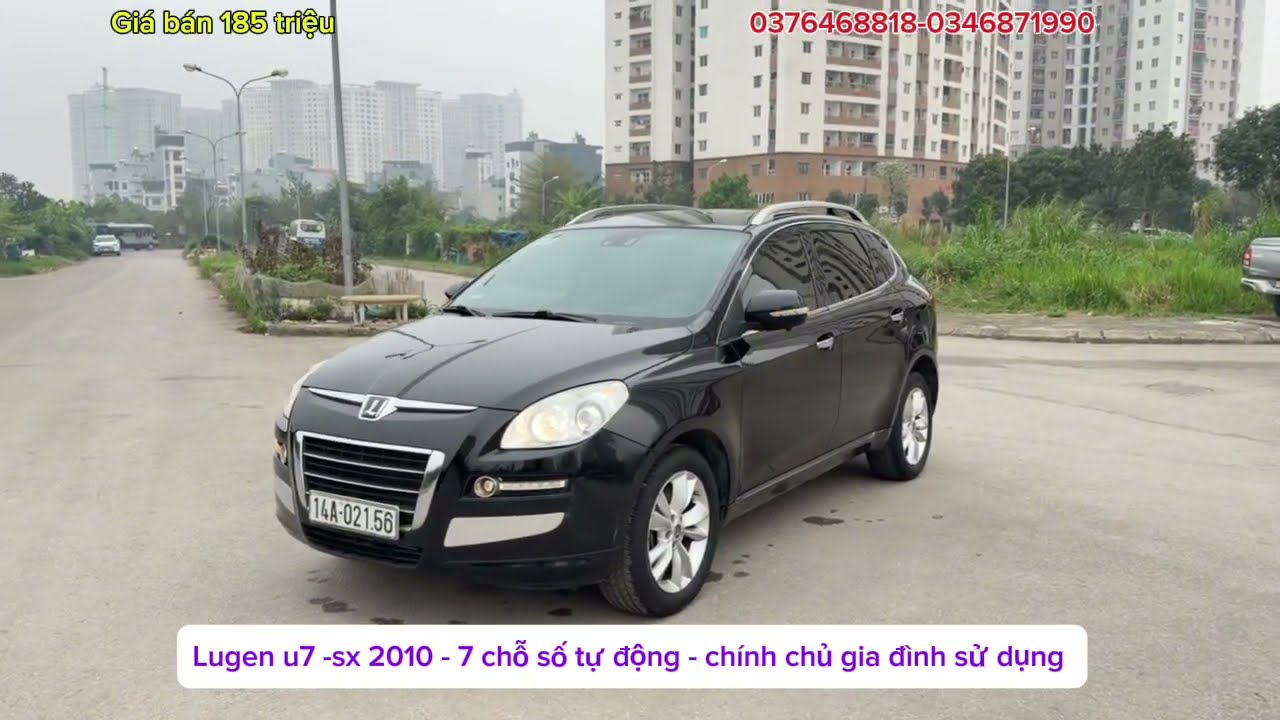 Lugen u7- số tự động 7 chỗ ngồi rộng rãi- giá bán 185 triệu-0979140987-0346871990