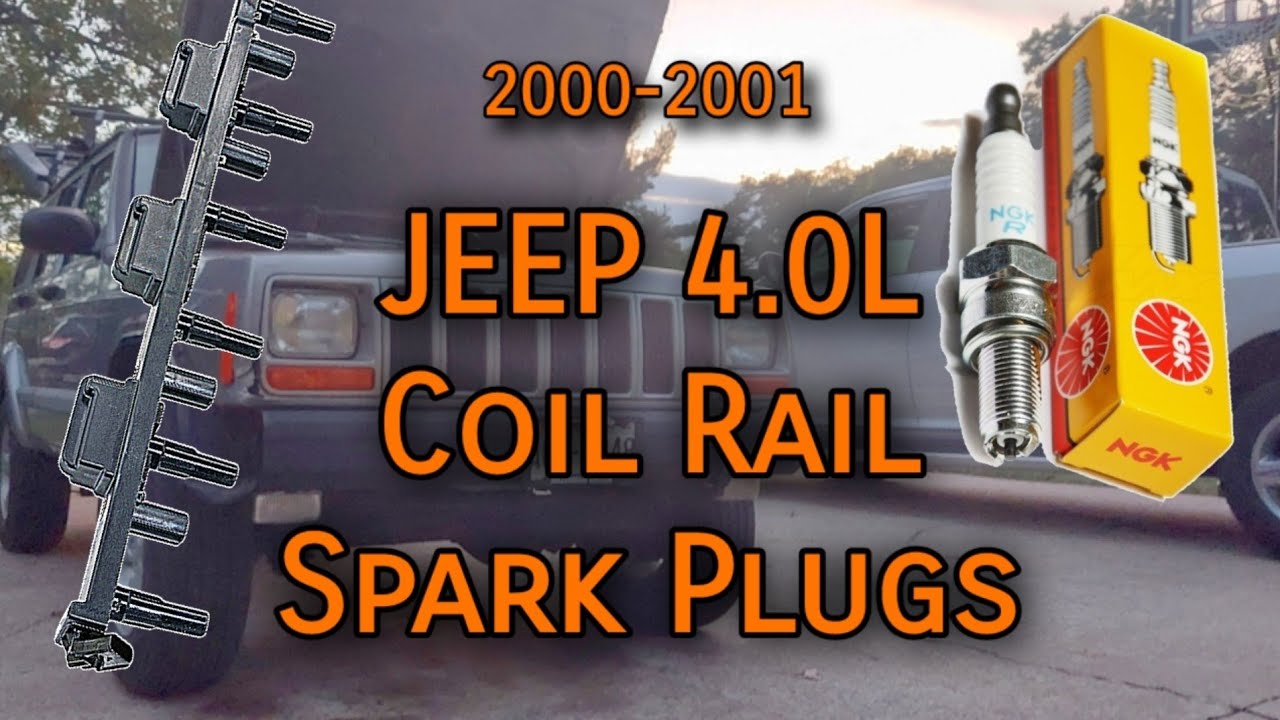 Jeep Cherokee: Spark Plugs Replacement - Coil Rail Models; 2000 - 2001