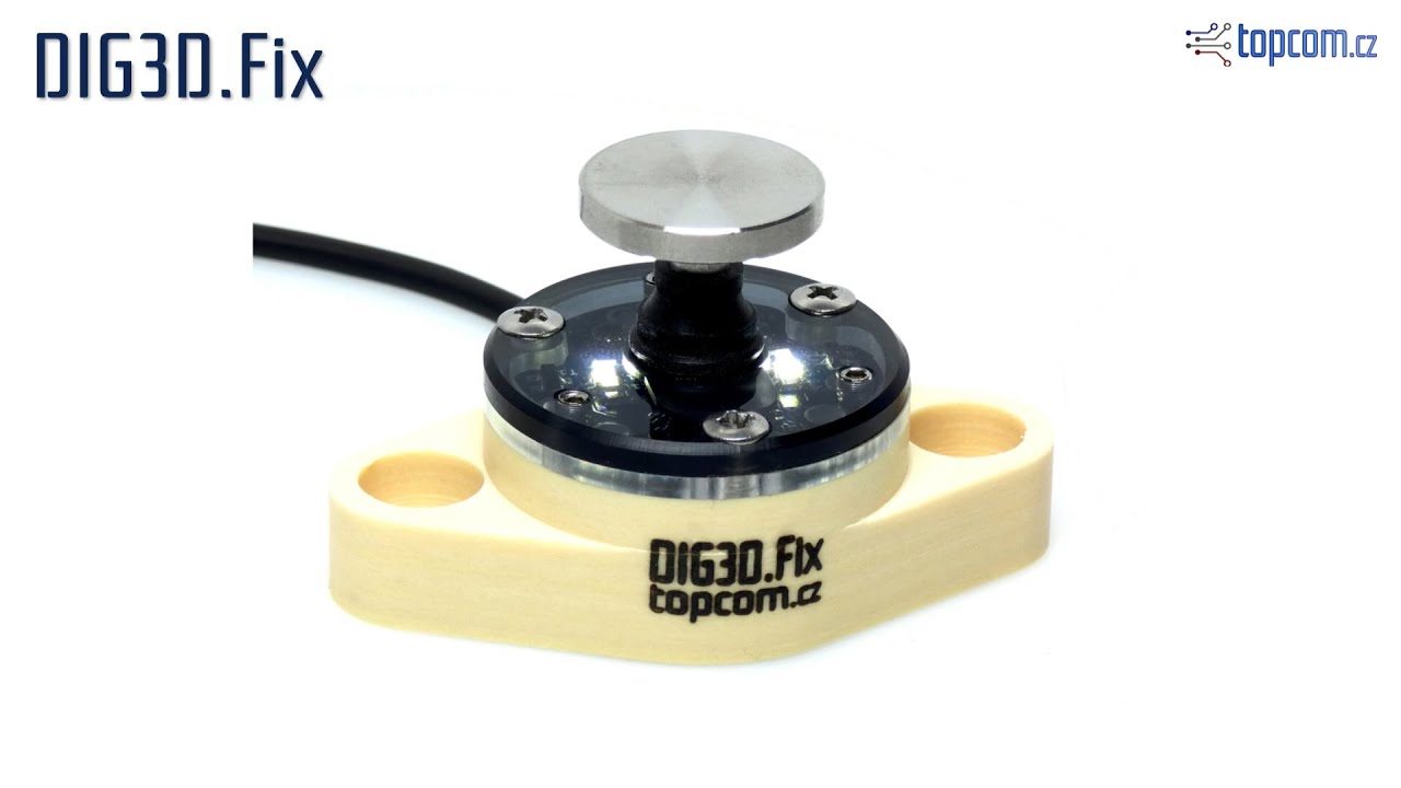 DIG3D.Fix, 3D touch button fixed to a worktable for tool length and diameter measurement
