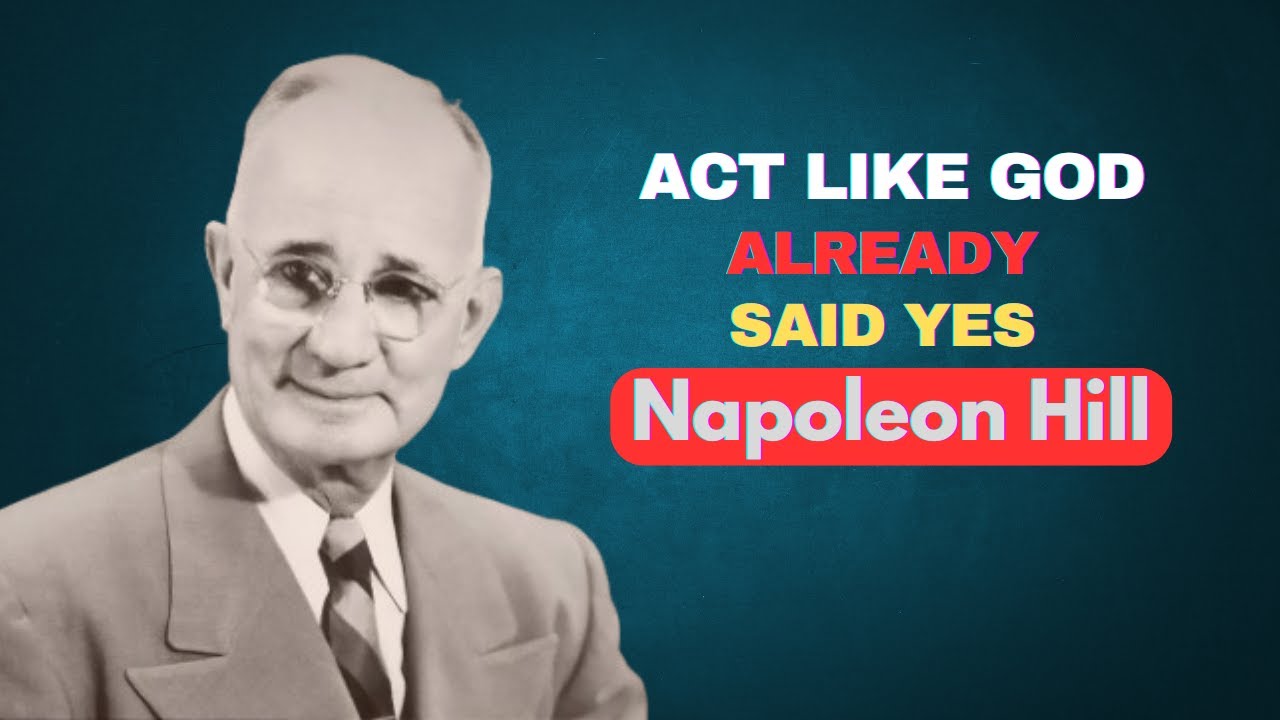 Act Like GOD Has Already Chosen You | Napoleon Hill #napoleonhill #motivation