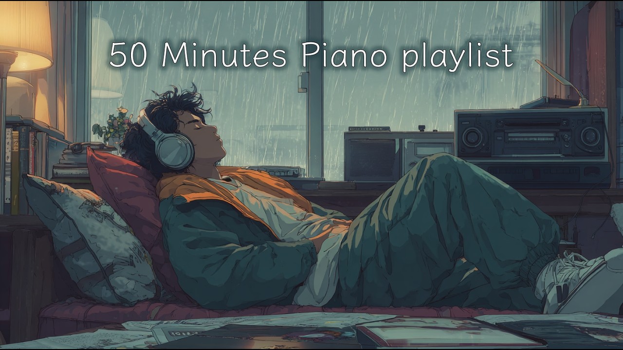 50분 피아노 전곡 듣기🎵 (뉴에이지 피아노 음악 모음, 독서, 공부, 명상음악)