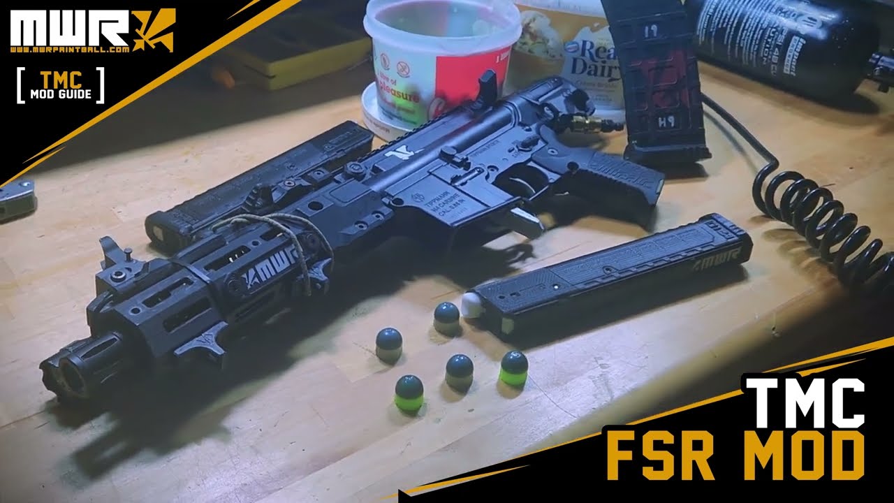 From Standard TMC to FSR Slinging Monster - MWR Paintball's Complete TMC to FSR Conversion guide