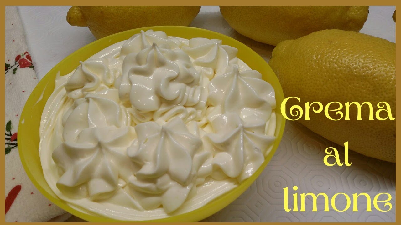 CON 2 LIMONI PREPARI QUESTA DELIZIOSA CREMA🍋🍋CREMA CU GUST DE LĂMÂIE🍋🍋🍋LEMON CREAM🍋