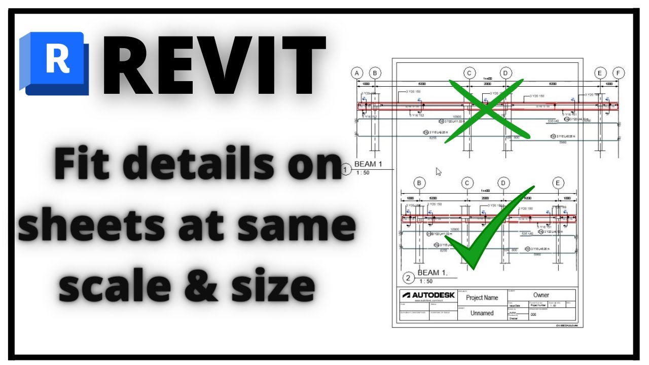 HOW TO FIT REVIT VIEWS ON SHEETS - VIEWS BIGGER THAN THE SHEET SOLVED.