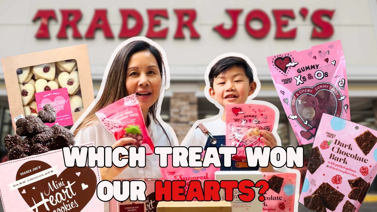 Покупки Trader Joe's ко Дню святого Валентина 2026 | Дегустация и обзор