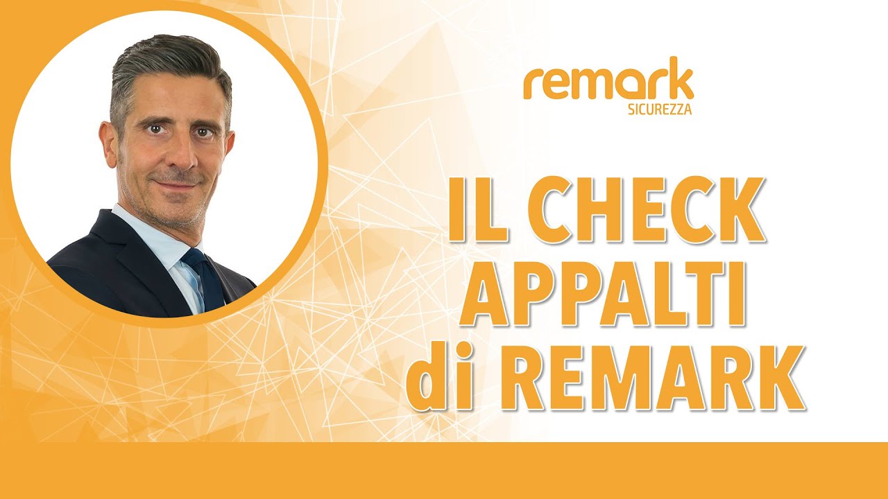 Il Check Appalti di Remark