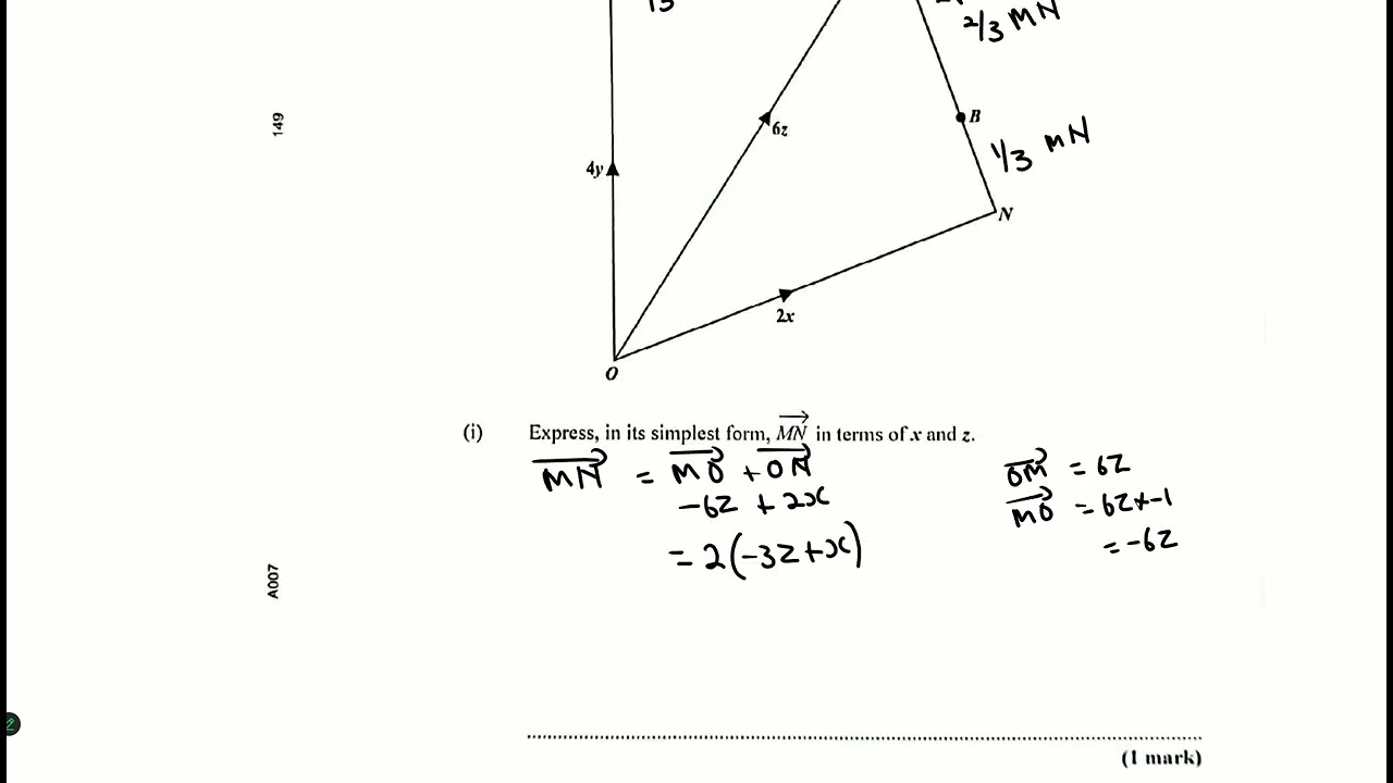 MATH CSEC 2025 January Number 10 Solutions