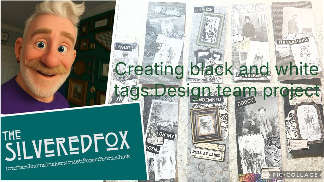 Design team project @DashofDave1  black and white tags