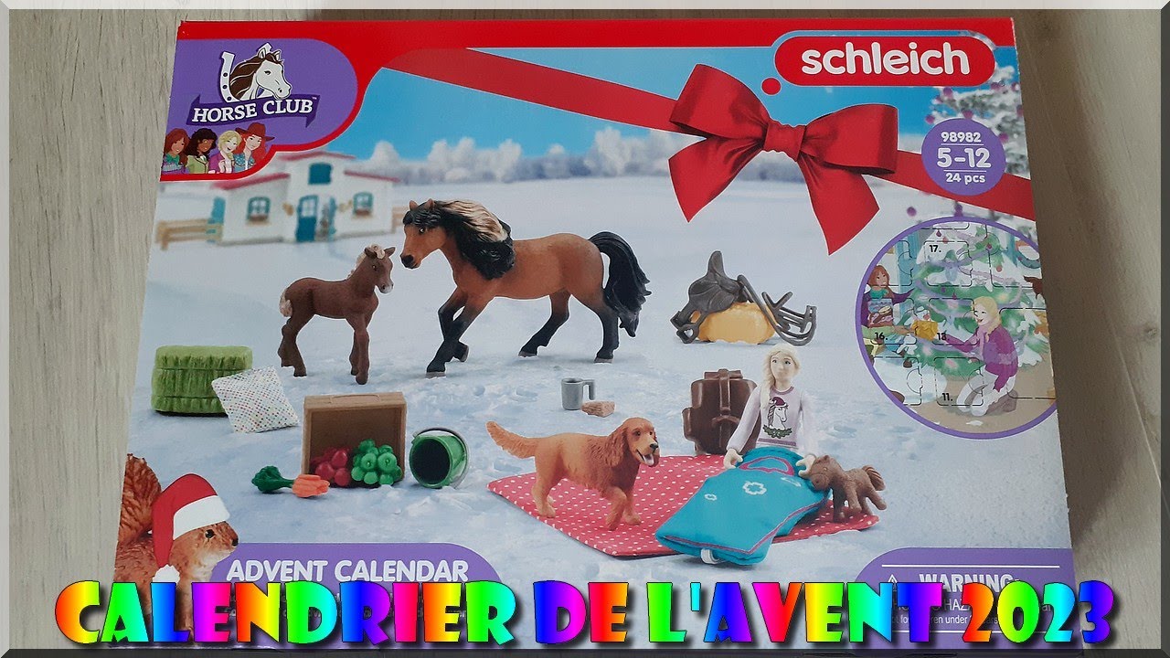 Calendrier de l'avent 2023 Schleich (horse club)