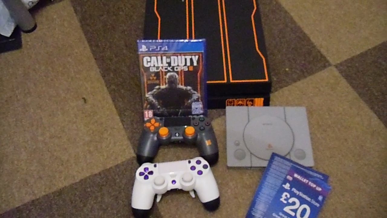 I Bought a PS4! W/ Setup+Extras (BO3+Sharq)