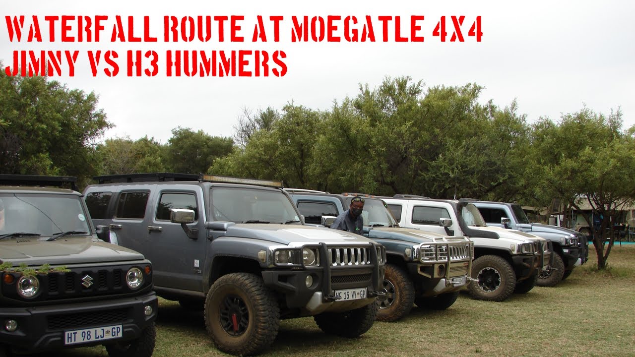 Waterfall Trail @ Moegatle 4x4 Jimny vs Hummer H3
