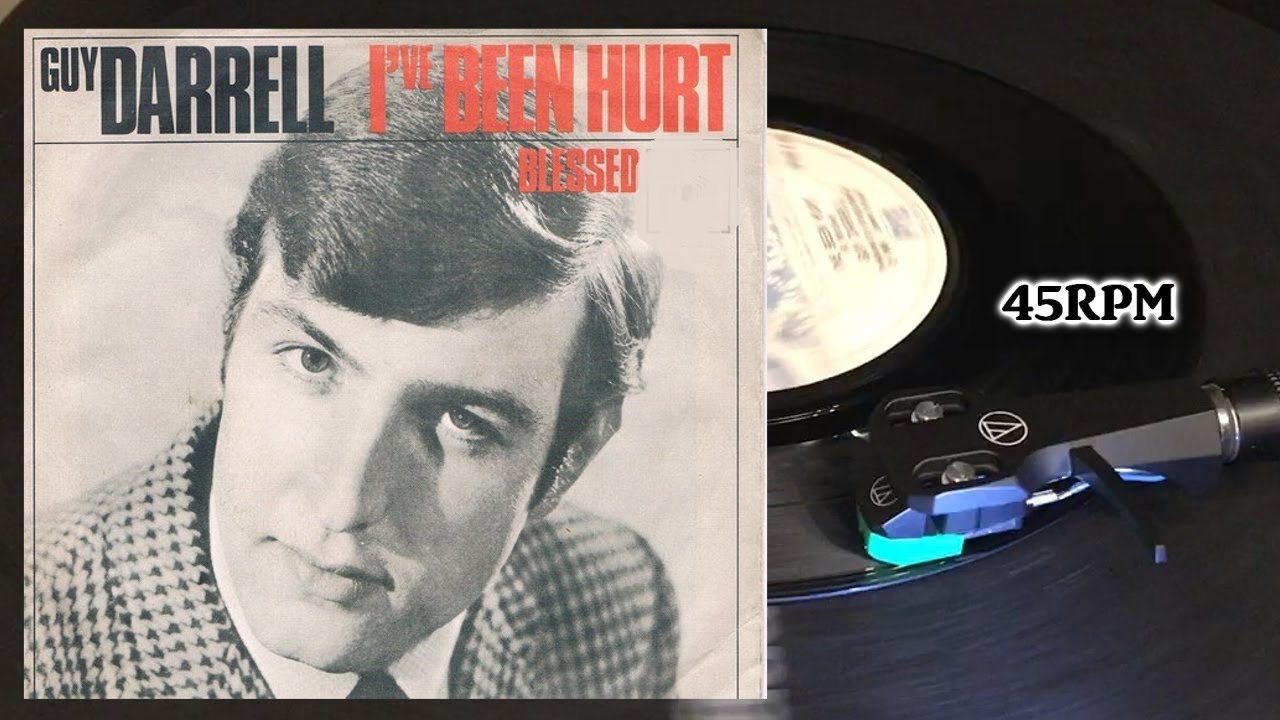 Guy Darrell - I've Been Hurt, 1966, Santa Ponsa - PNS 4, Vinyl, 7
