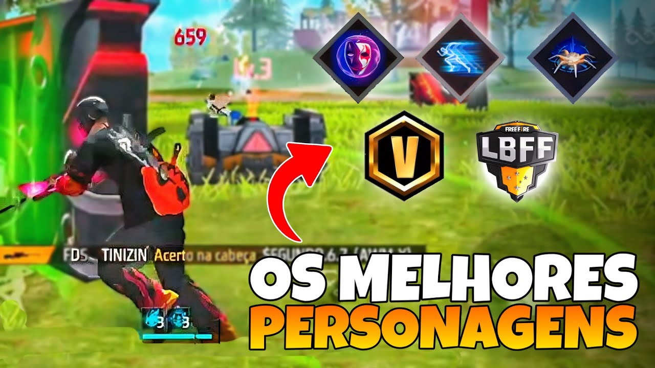 AS 3 MELHORES COMBINAÇÕES DE HABILIDADES PARA RUSH!! FREE FIRE DICAS