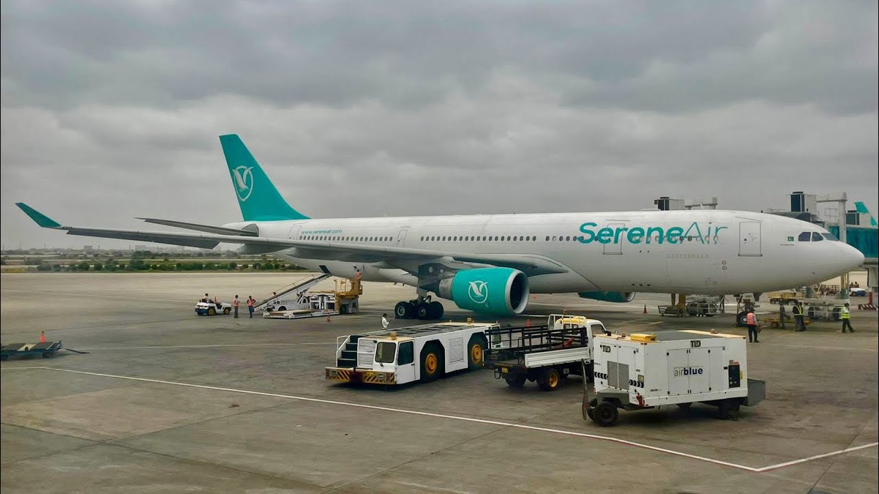 🇵🇰 SERENE PLUS | Serene Air  Business Class TRIP REPORT | KHI - ISB | ER504 | AP-BNF | A330-200